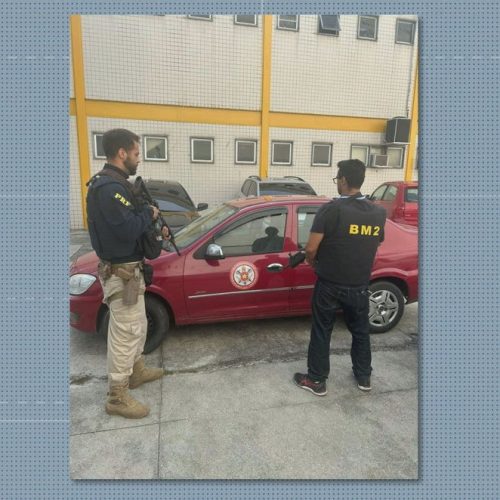 PRF prende falso bombeiro que usava documento, uniforme e carro vermelho como viatura